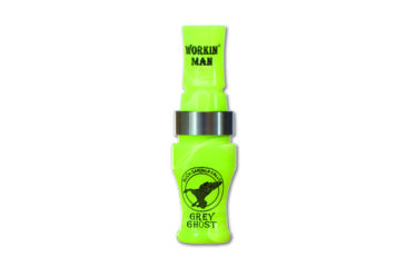 Image of Buck Gardner Grey Ghost Canada Goose Call, Acrylic, Green Pearl/White GG-SWGPW