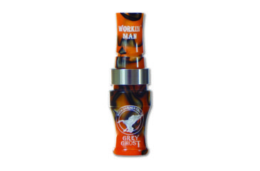 Image of Buck Gardner Grey Ghost Canada Goose Call, Acrylic, Orange Pearl/Black GG-SWOPB