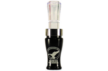 Image of Buck Gardner Honker Hammer Goose Call, Acrylic/Poly, Black Pearl/Clear ACP-HHL-BP/CCH