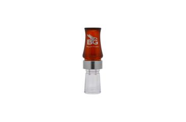 Image of Buck Gardner Mallard Hammer, Cajun-Style Double Reed, Bourbon/Clear MH-BRB/C