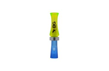 Image of Buck Gardner Mallard Magic, Cajun-Style Double Reed, Fluorescent Green/Blue MMG-FG/BLU
