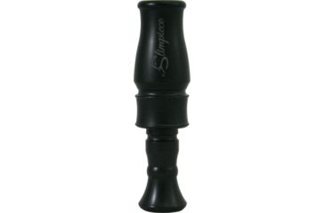 Image of Buck Gardner Slimpiece Double Reed, Acrylic, Matte Black SLP2-M