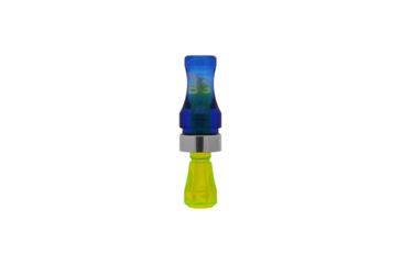 Image of Buck Gardner Tall Timber Single Reed, Polycarbonate, Blue/Fluorescent Green TTP-BLU/FG