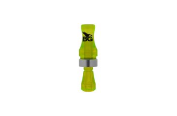 Image of Buck Gardner Tall Timber Single Reed, Polycarbonate, Fluorescent Green TTP-FG