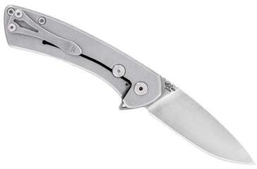 Image of Buck Knives 040 Onset Folding Knife, 3 3/8in, S45VN, Drop Point, Stainless, Black, 4.78, 0040BKS