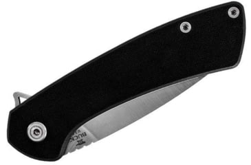 Image of Buck Knives 040 Onset Folding Knife, 3 3/8in, S45VN, Drop Point, Stainless, Black, 4.78, 0040BKS