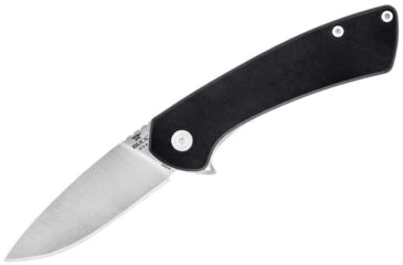 Image of Buck Knives 040 Onset Folding Knife, 3 3/8in, S45VN, Drop Point, Stainless, Black, 4.78, 0040BKS