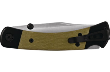 Image of Buck Knives 110 Hunter Sport Folding Knife, 3.75 in, S30V Stainless Steel, Clip Point Blade, Satin, Micarta Handle, 0110GRS5B/13294