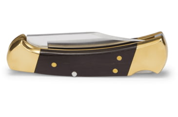Image of Buck Knives 112 Auto Folding Knife, 3in, 420HC Stainless Steel, Crelicam Ebony Handle, 0112BRSA