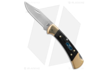 Image of Buck Knives 112 Ranger Bowie Folding Knife, 3.00in, CPM S30V, Clip Point Blade, Wood Wood Handle, Steel/Wood, 7.25in, BHQ-206986