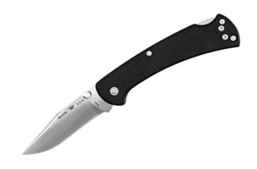 Image of Buck Knives 112 Slim Pro Folding Knife, 3in, S30V Vanadium, Black Micarta/G10 Handle 0112BKS6