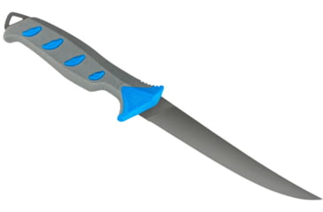 Image of Buck Knives 145 Hookset Fixed Blade Knives, 6in, 5Cr15MoV Steel, Straight, Fillet Shape, Blue/Gray Saltwater, Nylon Handle, 0145BLSB/13271