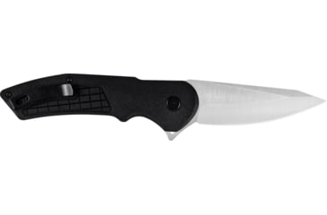 Image of Buck Knives 262 Hexam Assist Knife, 3.33in, 7Cr Stainless Steel, Straight, Aluminum, Satin, Gray, 0262GYSB/13241