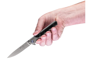 Image of Buck Knives 264 Cavalier Knife, 3.6in, 7Cr Stainless Steel, Straight, Aluminum, Satin, 0264GYSB/13245