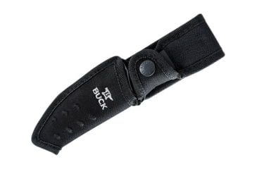 Image of Buck Knives 656 Pursuit Pro Large Knife, 4.5in S35VN Satin Drop Point, Versaflex Orange/Black Handle, 12751