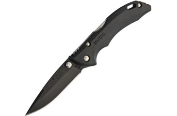 Image of Buck Knives Bantam BBW Black Folding Knife,2.75in,420HC Steel,Black,ETP Handle BU10585