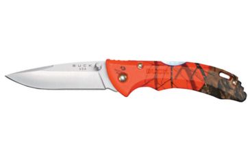 Image of Buck Knives Bantam BBW Folding Knife, Mossy Oak Orange Blaze Camo Handle, 0284CMS9