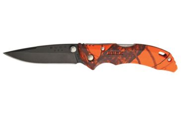 Image of Buck Knives Bantam BBW Orange Camo Folding Knife,2.75in,420HC Steel,Orange Camo,ETP Handle, BU10582