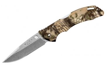 Image of Buck Knives Bantam BLW Folding Knife, 3 1/8in 420HC Stainless Steel Blade, Kryptek Highlander Camo 0285CMS26
