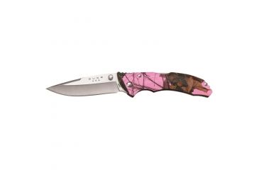 Image of Buck Knives Bantam BLW Knife, Mossy Oak Pink 3669