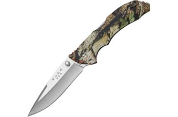 Image of Buck Knives Bantam Mossy Oak Lockback Folding Knife,3.125in,420HC Steel,Drop Point, Handle BU285CMS22