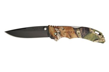 Image of Buck Knives BHW Bantam Mossy Oak Folding Knife,3.5in,420HC Steel,Drop Point,Mossy Oak Camo,ETP Handle, BU10633