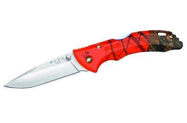 Image of Buck Knives Bantam BBW Folding Knife, Mossy Oak Orange Blaze Camo Handle, 0284CMS9