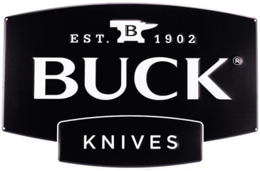 Image of Buck Knives Buck Logo Tin Tacker Sign, BU95283