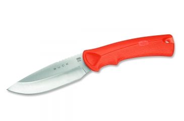 Image of Buck Knives BuckLite MAX Large Fixed Blade Knife, Drop Point Blade, Orange Handle 0679ORS