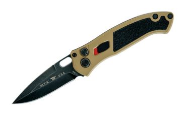 Image of Buck Knives Impact Folding Knife, 3.125in, S30V Vanadium, Coyote Tan Handle 0898BRS1