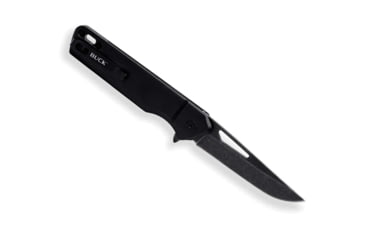Image of Buck Knives Infusion Linerlock A/O Assisted Opening Folding Knife, 3.25 in, Stainless Steel, Modified Tanto, G10, Black, 0239BKSB/13543