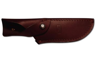 Image of Buck Knives Kalinga, Rosewood Handle, Plain, Leather Sheath, NO 401RWS