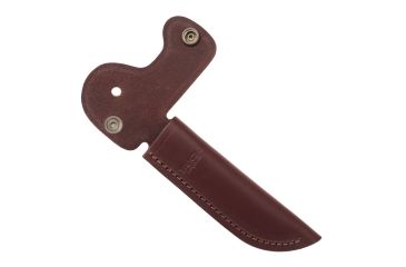 Image of Buck Knives Leather Knife Sheath, 7863, Burgundy, Pathfinder Cocobola 191639