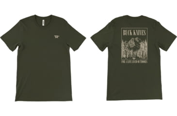 Image of Buck Knives Life Lived Outdoors T-Shirt - Men's, 2XL, Black, 13216