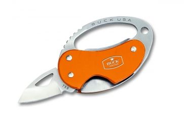 Image of Buck Knives Metro Compact Folding Knife, Burnt Orange Handle 0759ORSW