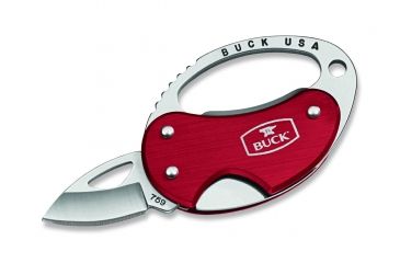 Image of Buck Knives Metro Compact Folding Knife, Scarlet Handle 0759RDS2