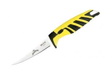 Image of Buck Knives Mr. Crappie Slab Shaver, 4in 420J2 Steel Fixed Blade 0232YWS