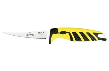 Image of Buck Knives Mr. Crappie Slab Shaver, 4in 420J2 Steel Fixed Blade, 0232YWS