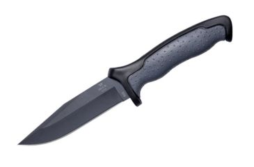 Image of Buck Knives Nighthawk Fixed Blade Knife, 4.875in, 420HC Steel, Reinforced Molded Nylon with a Dynaflex Handle 0655GYS