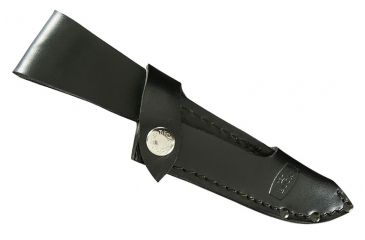 Image of Buck Knives Open Season Bird/TroutGenuine Leather Sheath, Black 0539-05-BK