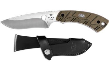 Image of Buck Knives Open Season Skinner Drop Point Fixed Blade Knife, 4 1/2in S35VN Steel Blade, 0537ODS