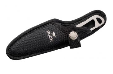 Image of Buck Knives PakLite Caper Heavy Duty Polyester Sheath, Black 0135-15-BK