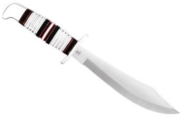 Image of Buck Knives Scarlet Scimitar Fixed Blade Knife, 7 3/4in 420HC Stainless Steel Blade 0901BKSLE
