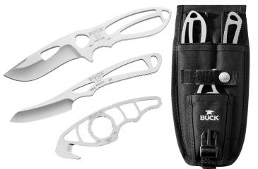 Image of Buck Knives Set of PakLite Field Master Knives, Stainless Steel 0141SSSVP