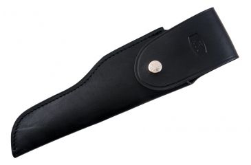 Image of Buck Knives Special Flap Over Style Genuine Leather Sheath, Black 0119-05-BK6