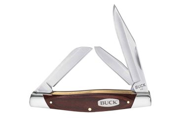 Image of Buck Knives Trio 420J2 Stainless Steel Woodgrain, 0373BRS