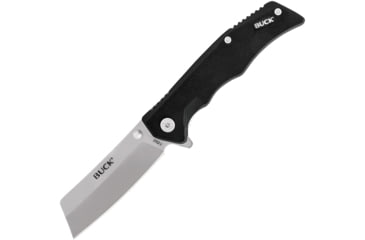 Image of Buck Knives 252 Trunk Knife, 2.875in, 7Cr Stainless Steel, Straight, G10, Satin, Black, 0252BKSB/13090