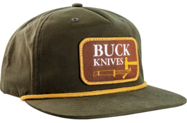 Image of Buck Knives Vintage Logo Hat, Adjustable snap back, 12806