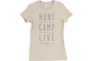 Image of Buck Knives Womens Hunt/Camp T-Shirt, Tan, X-Large, 11602