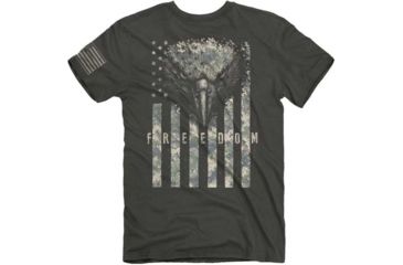 Image of Buck Wear T-shirt Digi Free Eagle S-sleeve Smoke Large